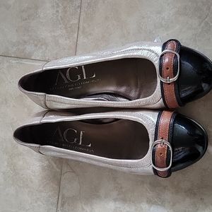 AGL Leather Flat size 38.5